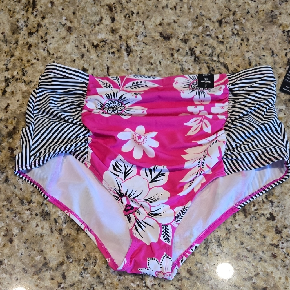 Torrid Pink Floral Bikini